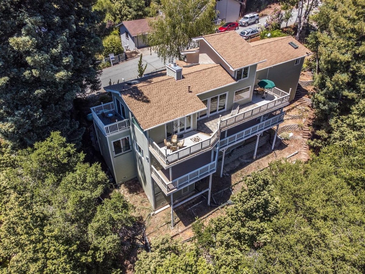 The Crow's Nest Retreat in the redwoods — a few days away from the city